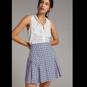 Maeve - tennis skirt in retro print